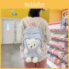 Little Student Bear Schoolbag Large Capacity Backpack Outdoor Leisure Bag Travel