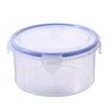 Многофункциональный герметичный пластиковый контейнер для хранения продуктов и ланч-бокс, пригодный для использования в микроволновой печи