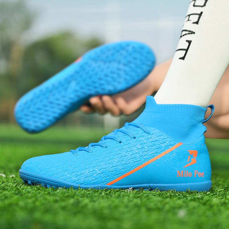 Футбольные бутсы унисекс, уличные/в помещении, футбольные бутсы для мальчиков и девочек, профессиональные тренировочные кроссовки по мини-футболу