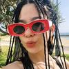 JYL TS Унисекс Модные Вогнутые Солнцезащитные Очки в Конфетных Цветах Уличный Стиль 1187PC