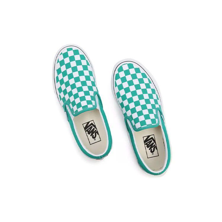 Vans Классические слипоны 'Зеленый Белый' VN0A5JMHB00