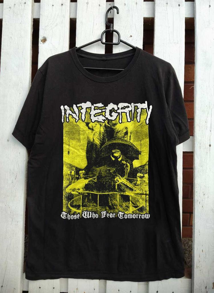 Футболка с коротким рукавом Integrity Band Those Who Fear Tomorrow, черная, все размеры, OB309