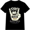 Футболка Rock N Roll Знак Рок-н-ролла Хэви-метал Винтажная 1968 Графическая футболка