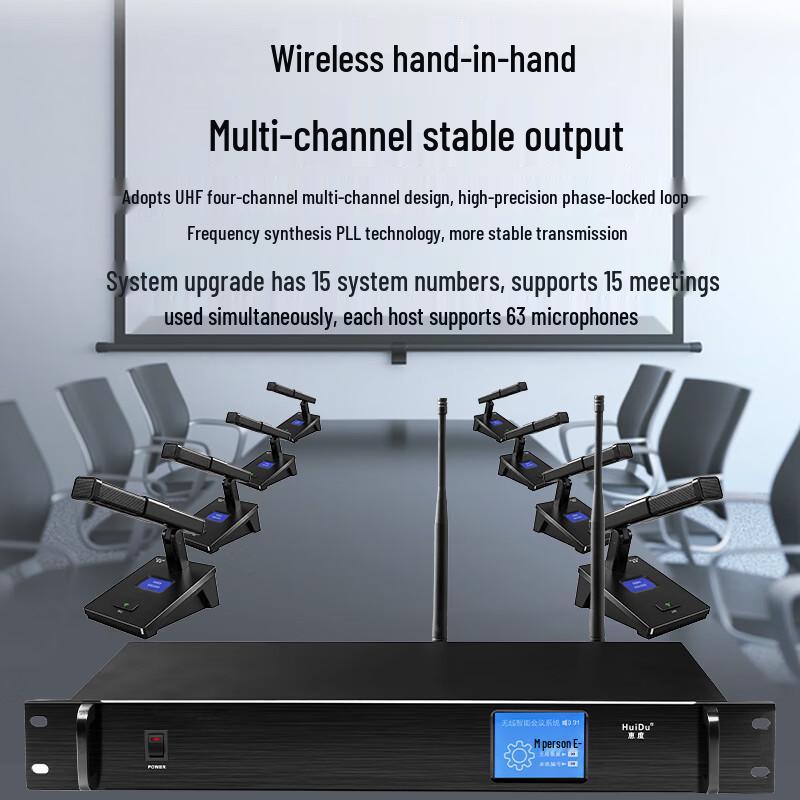HuiDu HD-2830M Wireless Video Conference System (CN version)