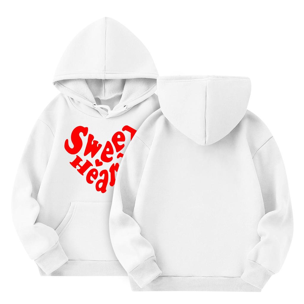 Толстовки для девочек-подростков, толстовки с длинным рукавом, пуловер с завязками, симпатичная толстовка большого размера