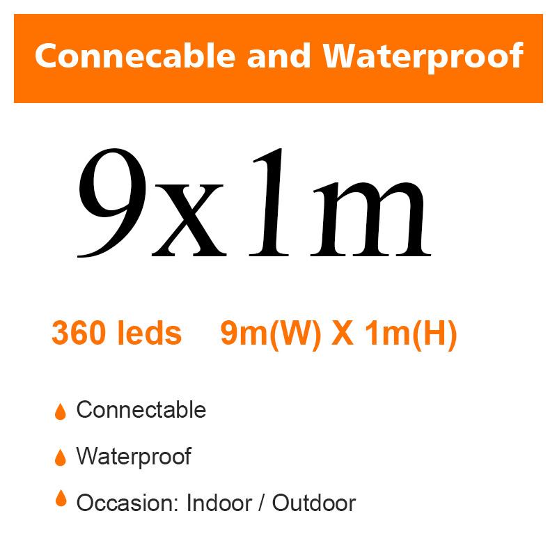 Светодиодные гирлянды-феи для улицы, водонепроницаемые, водопад, уличная гирлянда, шторные огни для патио, рождественское украшение для свадебной вечеринки