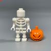 Нетоксичные Moc Кирпичи DIY Черно-Белый Тыква Скелет Череп Сборка Фигурка Образовательные Строительные Блоки Детские Игрушки Подарки