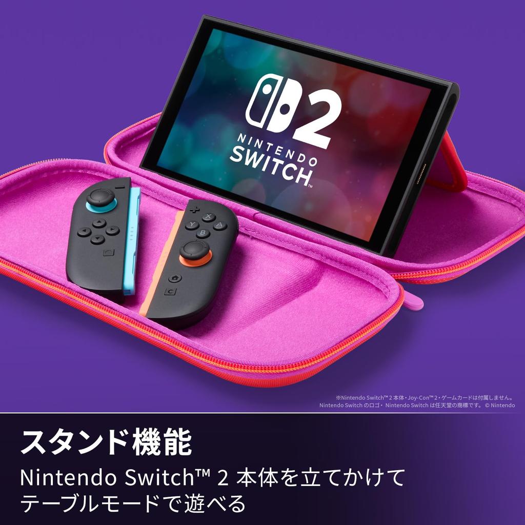 Лицензированный тонкий чехол PowerA для Nintendo Switch 2 Mario Friends [Продукт Nintendo] – & NSCS0550JP-01 [2-летняя гарантия]