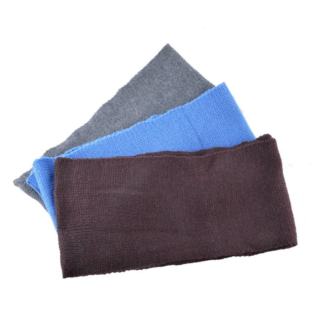 Warm Children Hat Scarf Set Winter Thick Knitted Faux Fur Pompom Beanie Boys Knit Kids Baby Hats Set