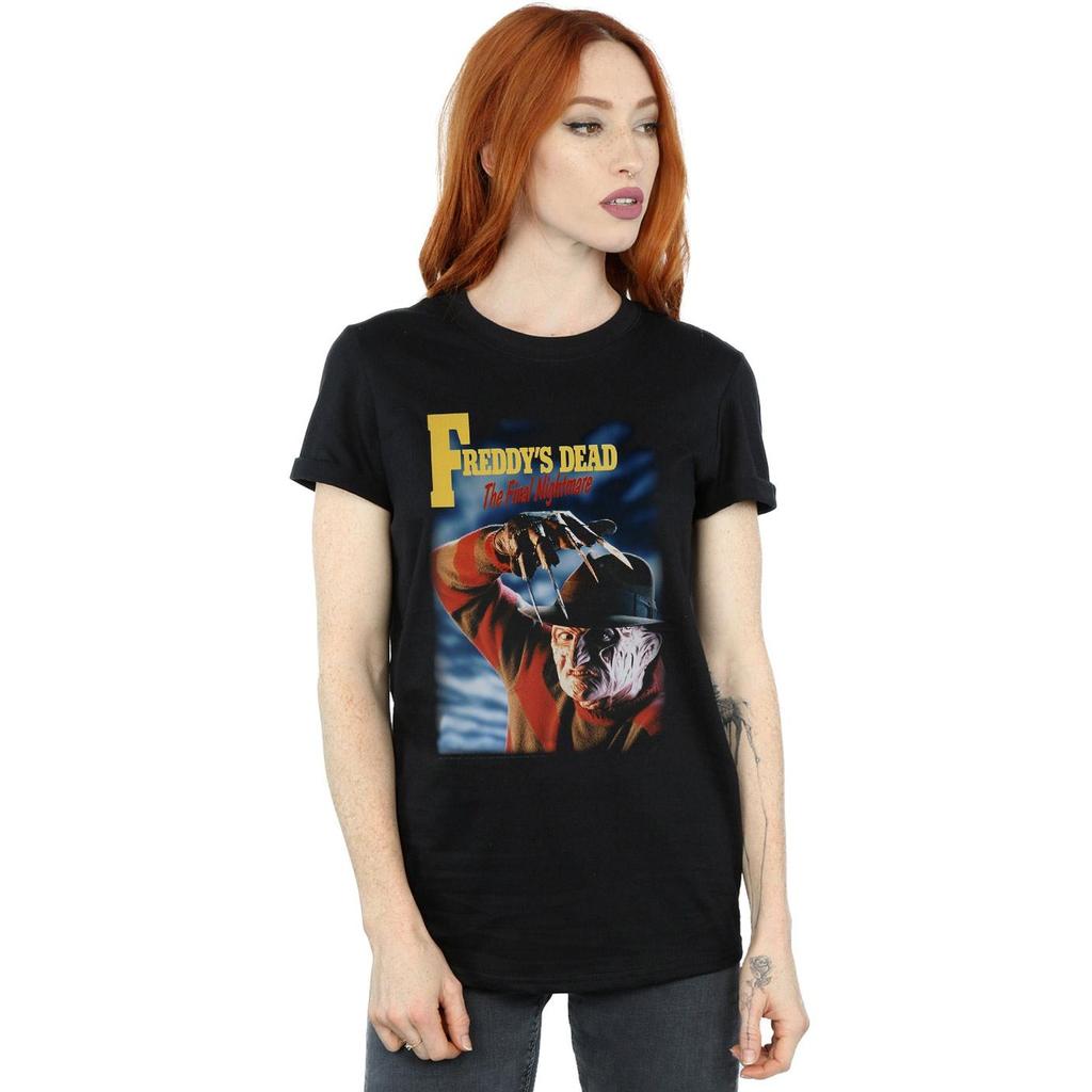 A Nightmare On Elm Street Womens/Ladies The Final Nightmare Cotton Boyfriend T-Shirt