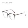 Очки с защитой от синего света VEITHDIA, модные художественные стильные мужские и женские очки в квадратной оправе из ПК 5501