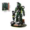 1271PCS City Mech Warrior Building Kit Futuristic Xeno Striker Model Assembled Toys for Desk Decor STEM Gift
