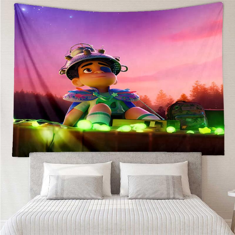 Elio Ooooo & Glordon1 Tapestry for Bedroom Aesthetic Classroom Tapestries Wall Hanging for Living Room Dorm Office,Ideal Creative Gift