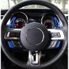 Aluminum Steering Wheel Shifter Paddle Extension trim for Ford Mustang 15+ Blue