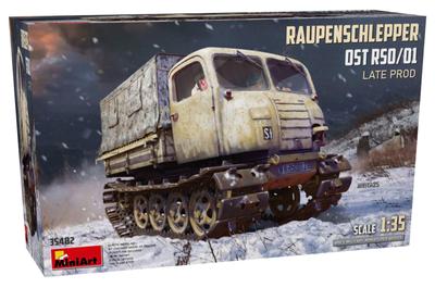 Miniart Laupenschlepper Ost Поздняя модель Пластиковая модель-конструктор MA35482 1/35 RSO/01. (Военная техника)