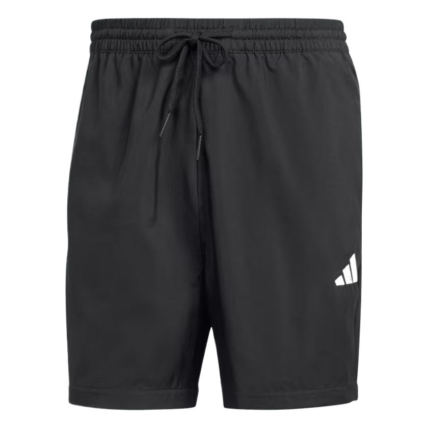 adidas Essentials Шорты Челси с маленьким логотипом Черные/Белые Мужская уличная одежда JF1117