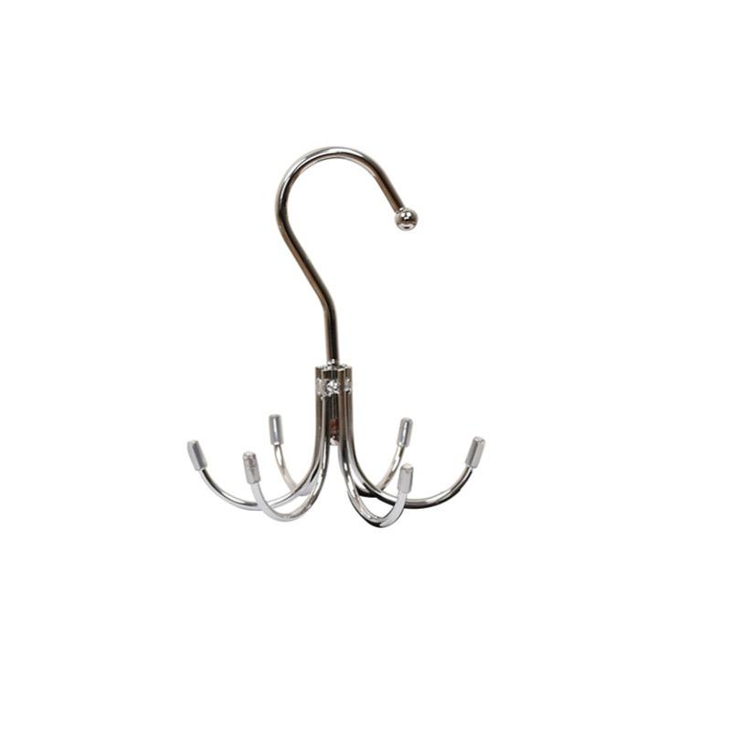 360 Swivel Garment Hanger Hook - 6 Prongs Organizer for Nightgowns/Bras/Bags/Caps (RTS Stock Available)