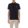 STONE ISLAND Рубашка-поло с логотипом Compass Patch темно-синяя мужская 80152SC18-A0020