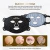 Face Neck Silicone Facial Mask 240LEDs Infrared Light Skin Rejuvenation Anti-Wrinkle Brighten 3D LED Light Phototherapy Mask