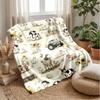 Farm Animal Friends Theme blanket Lightweight Warm Flannel Blanket Decorative Throw Blanket for Home Decoration