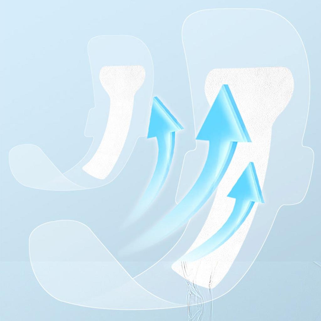 Long Swimming Sanitary Pad with Wing Water Resistant Swimming Sanitary Pad Adhesive Swimming Patches for Women Swimming