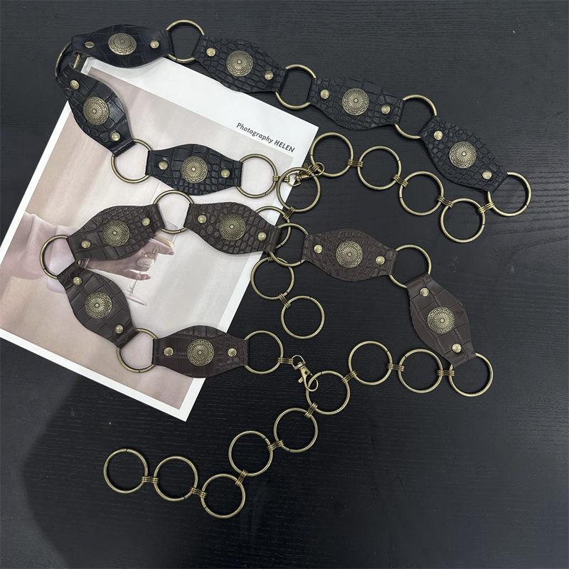 Четыре сезона в наличии новый ремень женский кожаный модный универсальный джинсовый ремень украшение с юбкой, костюмом, свитером талии крышка