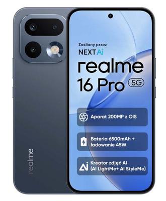 Смартфон Realme 16 pro 5g 8 ГБ/256 ГБ серый