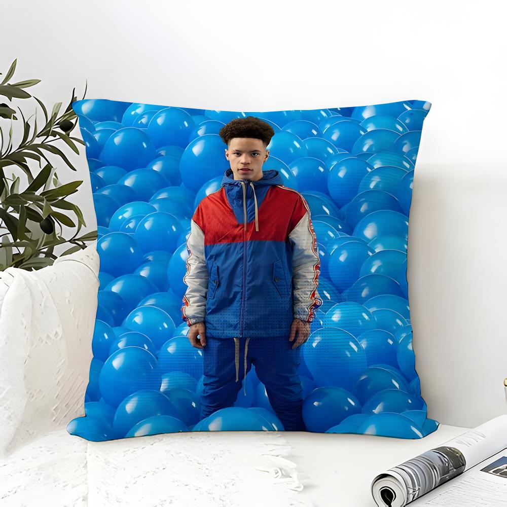 Hip-Hop Rapper Singer L-Lil Mosey 2 Pillow Case Linen Pillow Case Sofa Home Decor Cushion Cover Cushion Cove