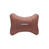 M logo Car Valve Cap Auto Seat Headrest Leather Neck Pillow Head Support For BMW X1 X2 X3 X5 X4 X6 X7 iX3 F20 F10 F07 E70 E46 FY6