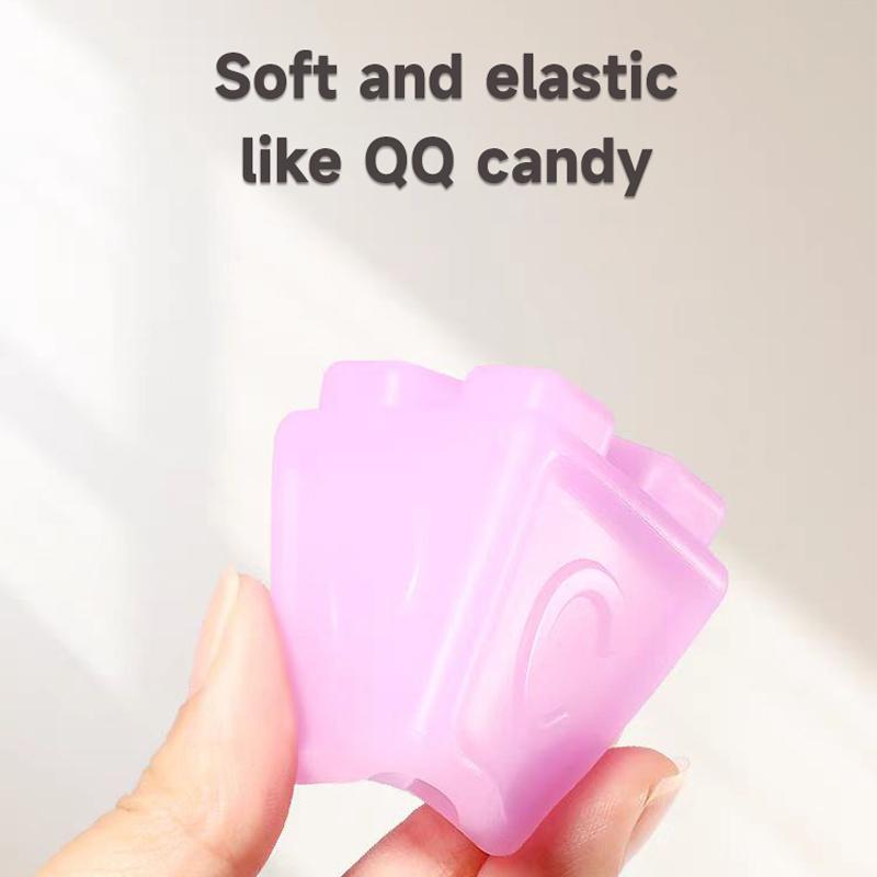 6 шт. детские мягкие пластиковые блоки для младенцев и маленьких детей познавательные мягкие резиновые блоки можно жевать силиконовые блоки игрушка