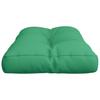 Pallet Cushion Green 80x40x12 cm Fabric