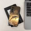Милые Дельфины Океана Для Samsung Galaxy A73,31,32,72,41,53,52,71,22,5G,Note,J7,8,9 Мягкий Черный Силиконовый Чехол для Телефона