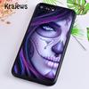 Cute Day Of The Dead Skull Owl Phone Case Cover For iPhone 17 Air 16 15 14 plus 12 13 pro max coque Fundas