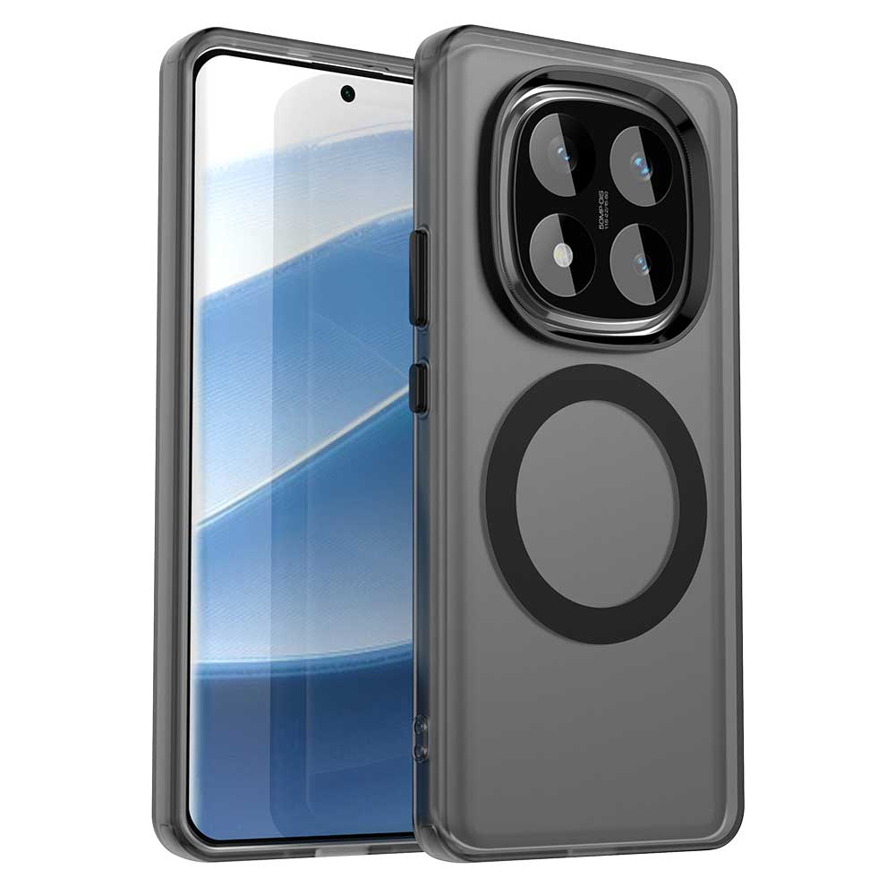 Для Xiaomi Redmi Note 14 Pro+ 5G Чехол Роскошный Магнитный Беспроводная Зарядка Для Magsafe Чехол для Редми Ноут 14 Про Плюс Задняя Крышка