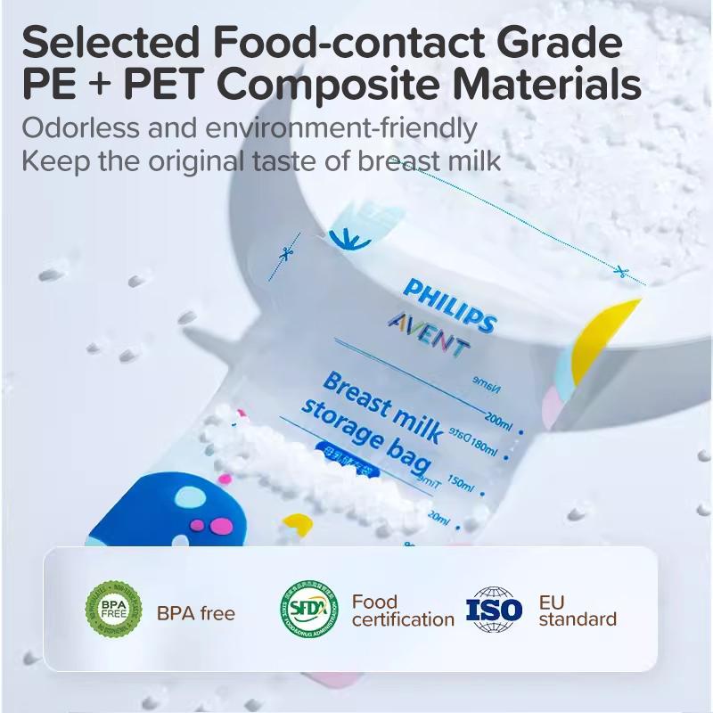 Philips Пакет для хранения грудного молока Avent 200 мл BBL61263IS/93 30шт./упак.