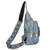 Soft Leather Chest Bag Women Crossbody Bag Single Shoulder Bag