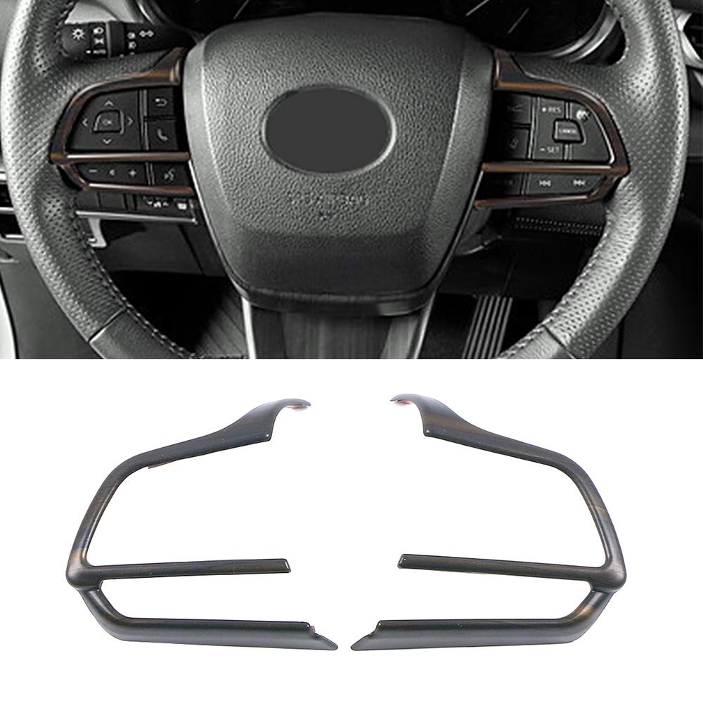 Для Toyota Sienna 2023 аксессуары для салона автомобиля, модифицирующая наклейка, кнопка переключения рулевого колеса, декоративная отделка рамки