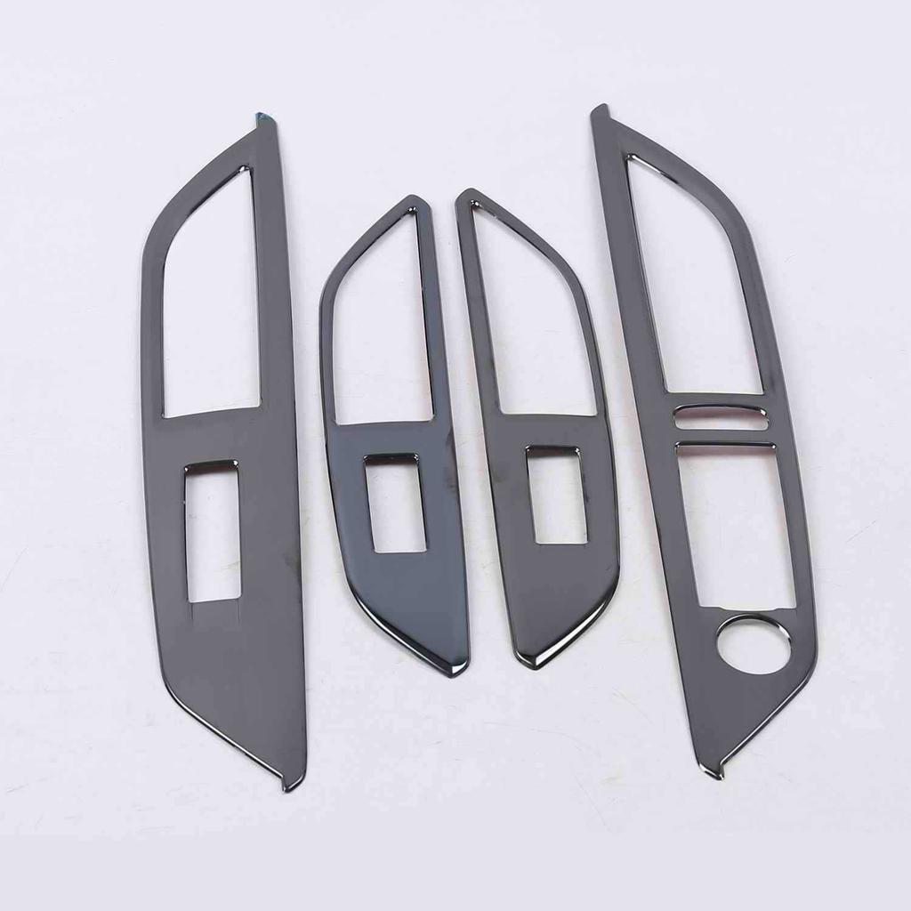 Suitable for Peugeot3008GT 4008 5008Power Window Switch Panel Sequin Stickers Stainless Steel Change