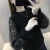 Женский городской повседневный свитер крупной вязки с круглым вырезом и свободного кроя - Мода Осень 2021