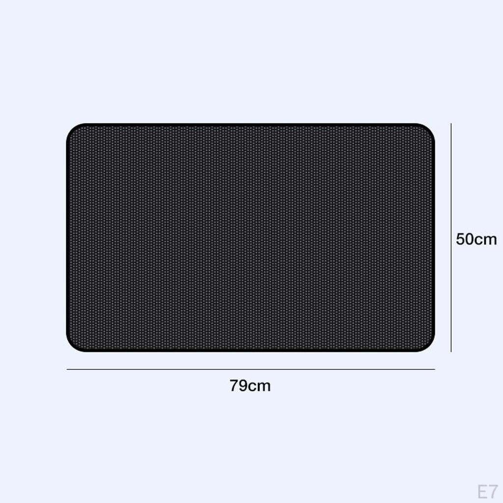 Автомобильная шторка на окно 20"x14" Прилипающая для окон Взрослый 9.79% A 5% B Приватность Легкая установка