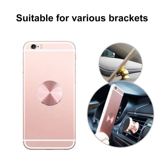 Магнитный Железный Лист Универсальный Мощный Всасывающий Мини-Автомобильный Держатель Телефона Магнитный Железный Лист