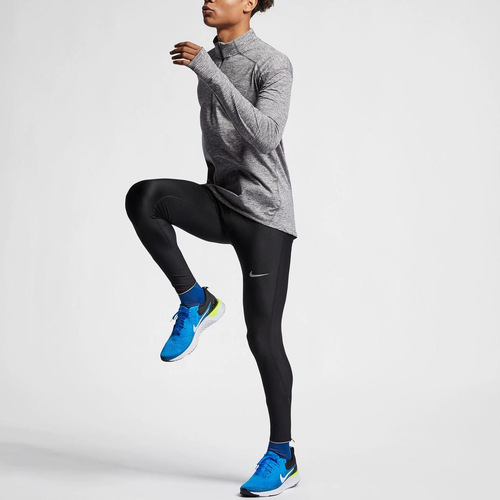 Nike Dri-Fit Logo Compression Sports Fitness Pants Men Bottoms Black AT4242-010