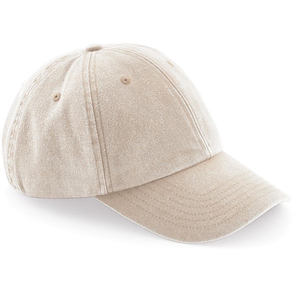 Unisex Low Profile Vintage Denim-Look Cap
