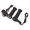 12V 22mm Motorcycle Heated Handlebar with Voltage Display USB Output Adjustable High Low Temp Electr