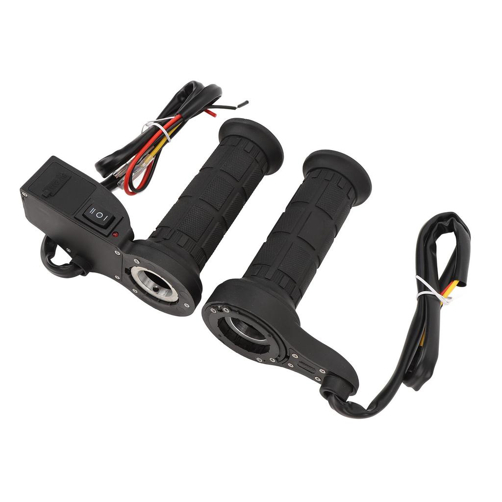 12V 22mm Motorcycle Heated Handlebar with Voltage Display USB Output Adjustable High Low Temp Electr