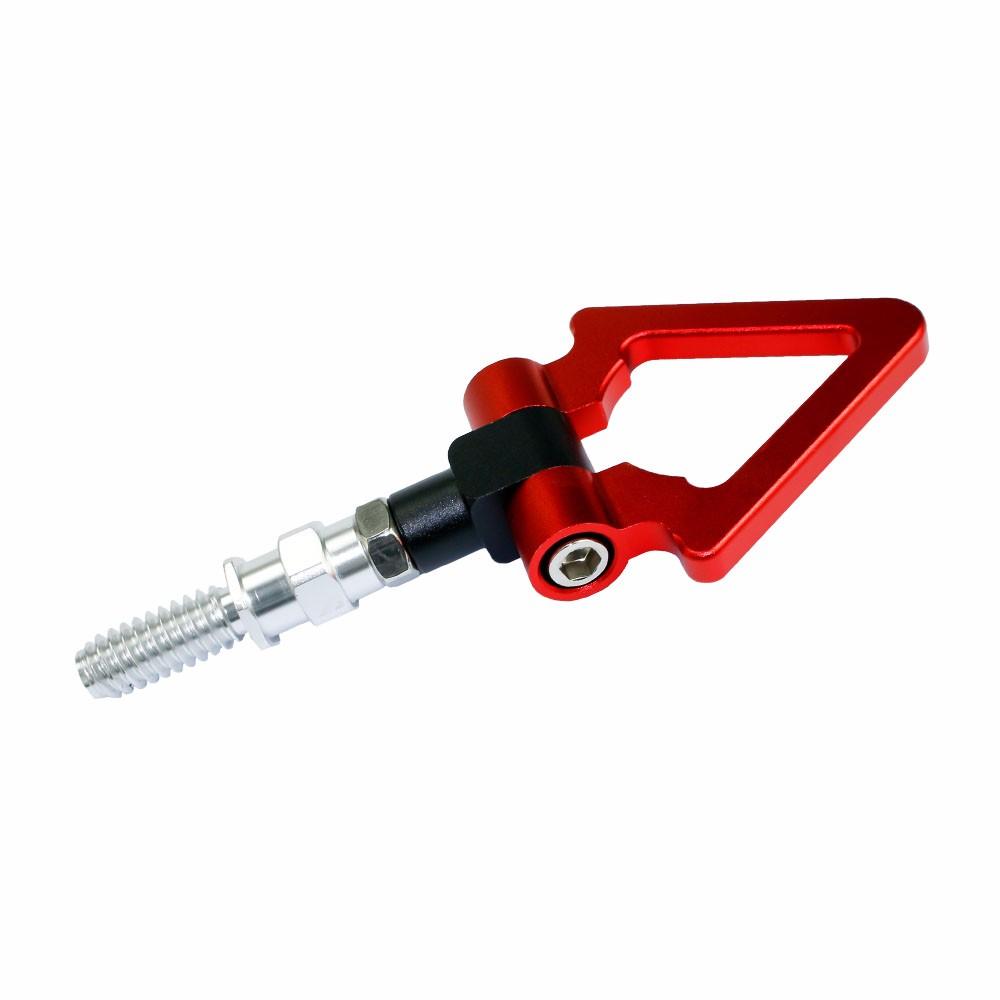 New Aluminum Front Rear Car Triangle Ring Trailer Racing Tow Hook Kit For BMW TT100972