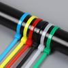 100pcs Plastic Reusable Cable Zip Tie Nylon May Wrap Straps Ties Slipknot Loose SlipknotRecycle Organizer Detachable