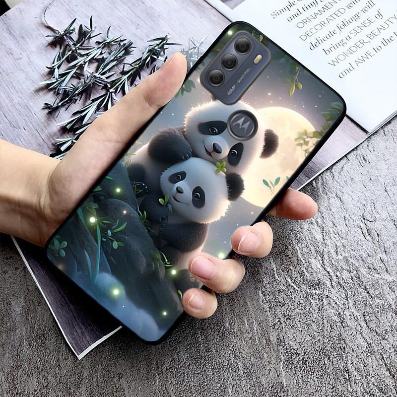 Чехол для телефона Panda для Moto Edge 50 40 Pro Edge 40 30 Ultra Neo Fusion G Power G Stylus G Play E32 E20 E40