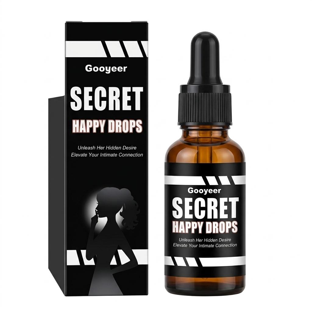 Secret Happy Drops – Libido & Mood Support Liquid for Women, Herbal Intimate Booster