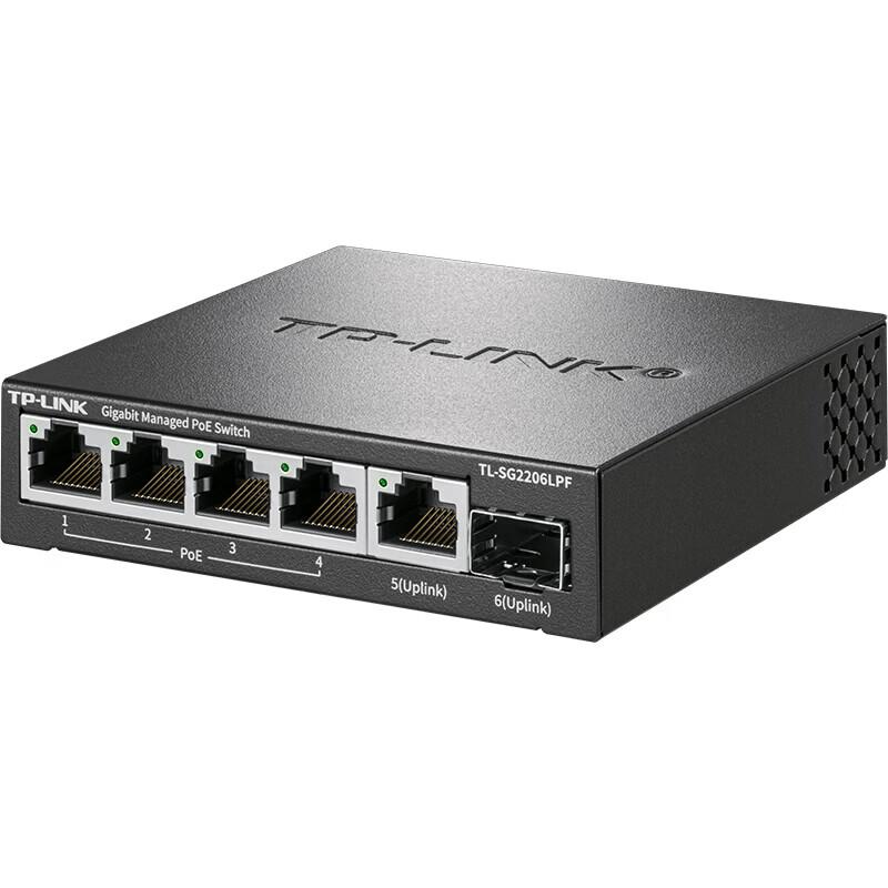 TP-LINK 5-Port Gigabit 4-PoE Cloud Managed Switch CN plug (adapter included)